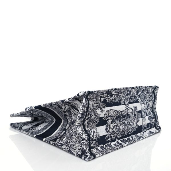 CHRISTIAN Dior Canvas Embroidered Large - Image 2