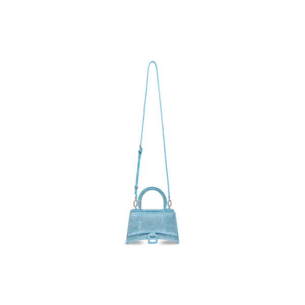 WOMEN'S HOURGLASS XS HANDBAG WITH RHINESTONES - Image 2