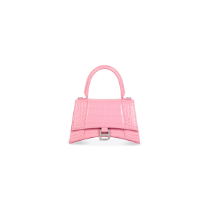 WOMEN'S HOURGLASS SMALL HANDBAG CROCODILE