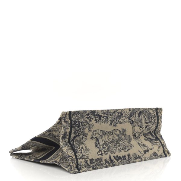 CHRISTIAN DIOR Canvas Embroidered Large - Image 3