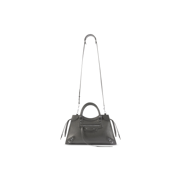 NEO CLASSIC MEDIUM HANDBAG IN DARK GREY - Image 2