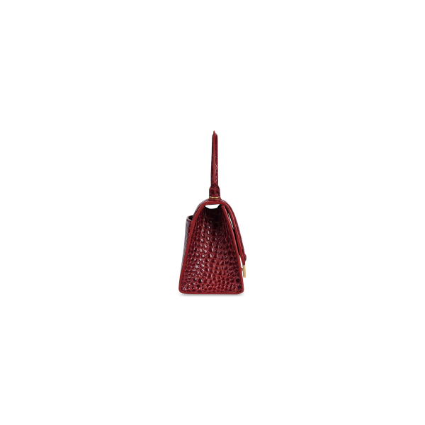 WOMEN'S HOURGLASS SMALL HANDBAG CROCODILE - Image 2