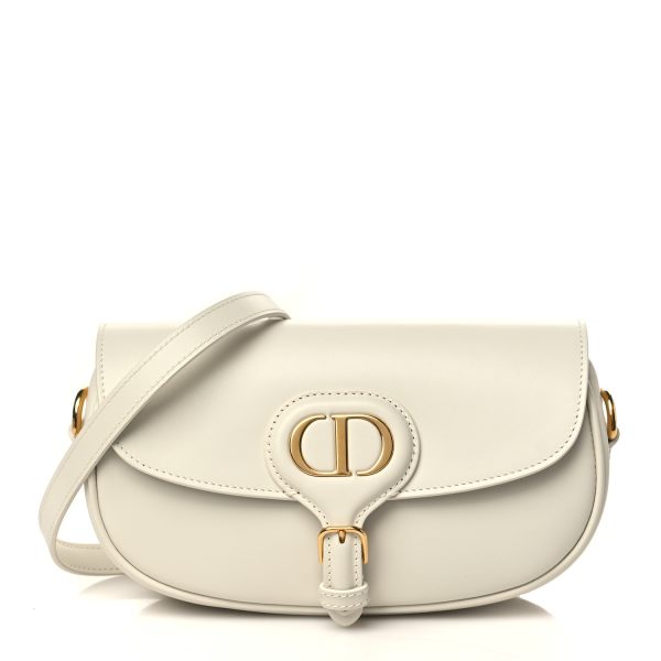 CHRISTIAN DIOR Box Calfskin East West Bag Latte