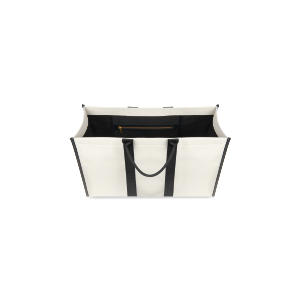 HARDWARE LARGE TOTE BAG IN BEIGE - Image 2
