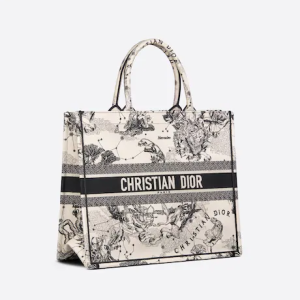 LARGE Dior BOOK TOTE Latte Bag