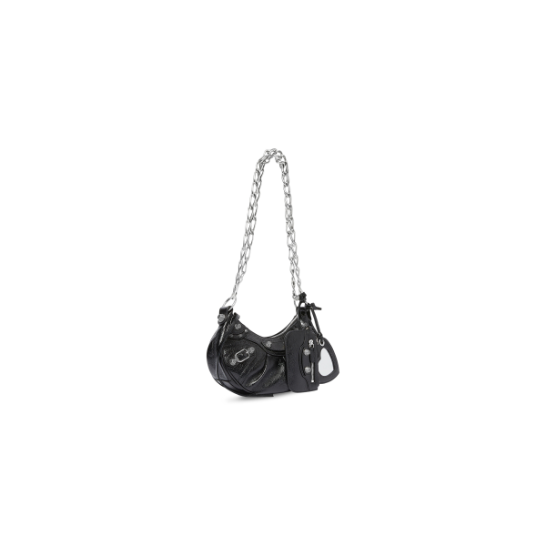 WOMEN'S LE CAGOLE XS SHOULDER BAG WITH CHAIN - Image 3