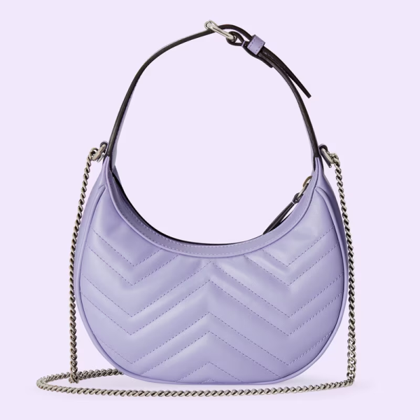 Gucci Marmont half-moon-shaped mini bag - Image 7