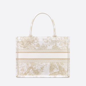 MEDIUM Dior BOOK TOTE Jardin Embroidery