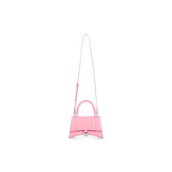 WOMEN'S HOURGLASS SMALL HANDBAG CROCODILE - Image 4