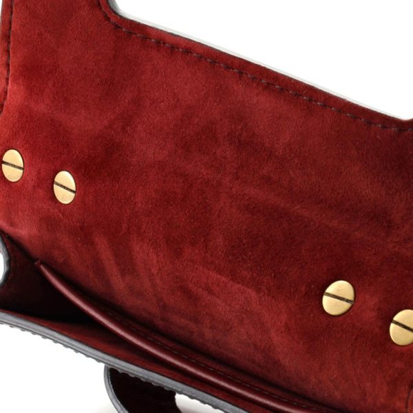 Christian DIOR Red J'ADIOR Flap Bag Matte Calfskin Mini - Image 3