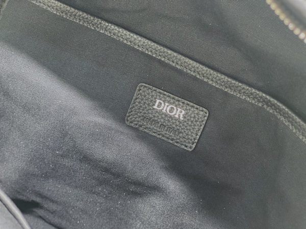 CHRISTIAN Dior Canvas Embroidered Backpack - Image 2