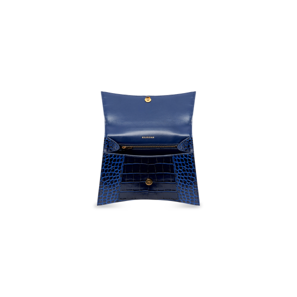 WOMEN'S HOURGLASS SMALL HANDBAG CROCODILE - Image 3