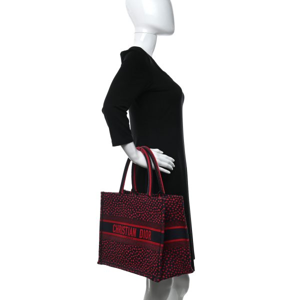 CHRISTIAN DIOR Canvas Embroidered Pop Heart - Image 2