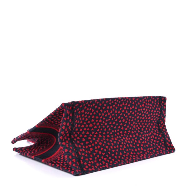 CHRISTIAN DIOR Canvas Embroidered Pop Heart - Image 3