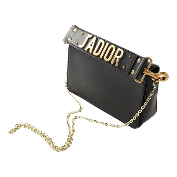 Dior J'aDior Shoulder Straps Bag Black In Leather - Image 8