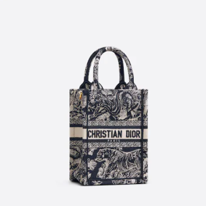 MINI DIOR BOOK TOTE PHONE BAG Blue