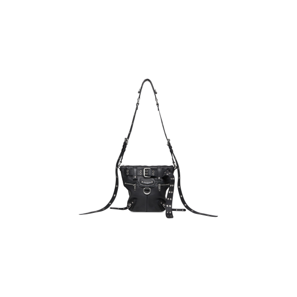 WOMEN'S EMO XS BUCKET BAG IN BLACK - Image 2