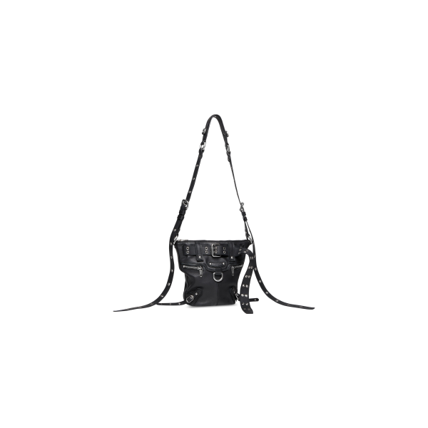 WOMEN'S EMO XS BUCKET BAG IN BLACK - Image 3
