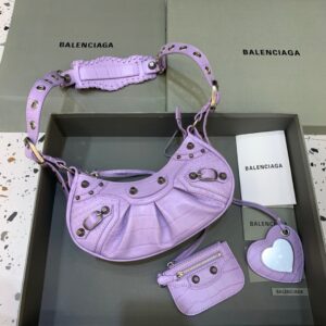 Balenciaga Bag In Light Purple For Women