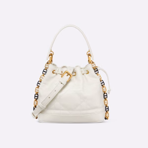 CHRISTIAN Dior Small Jolie bucket bag