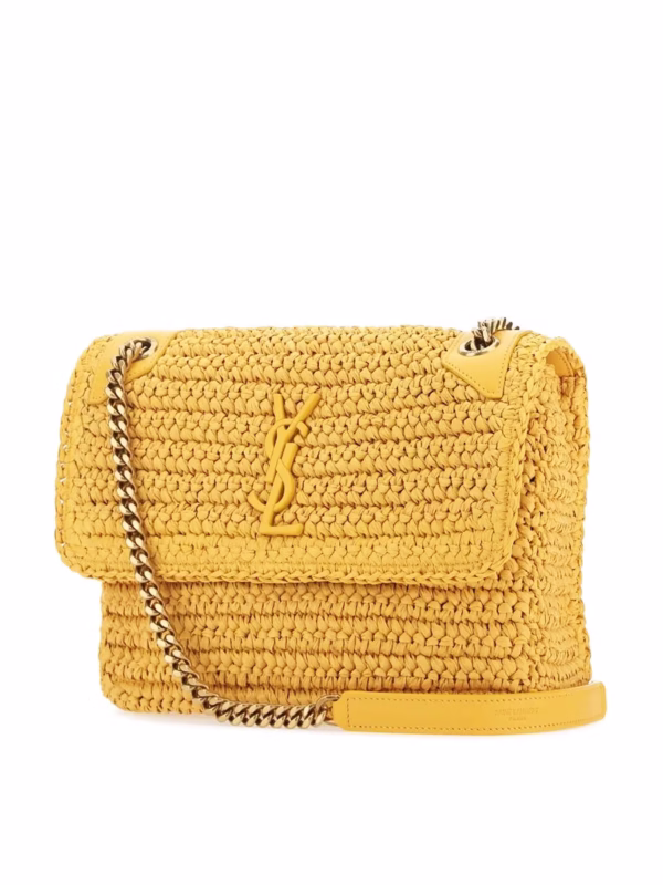 YSL Niki Medium Chain Bag In Leather - Image 3
