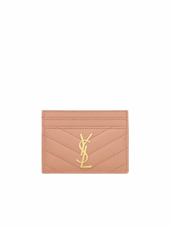 YSL Matelasse Card Case