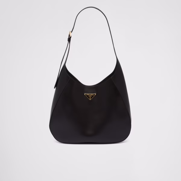 Prada Large leather shoulder bag for women