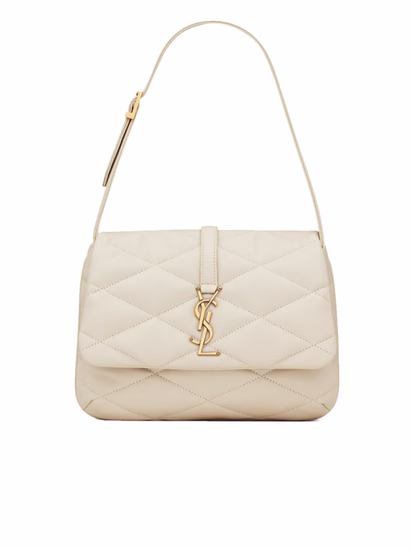 YSL Hobo Bag In Quilted Lambskin