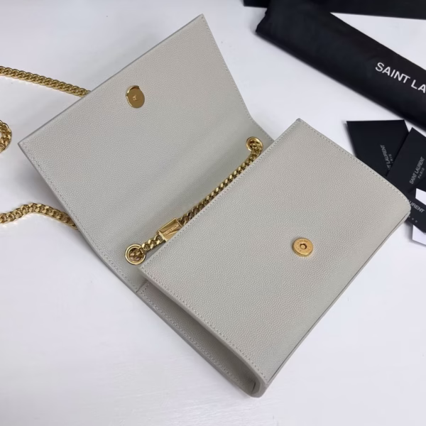 YSL Saint Laurent leather chain bag - Image 3