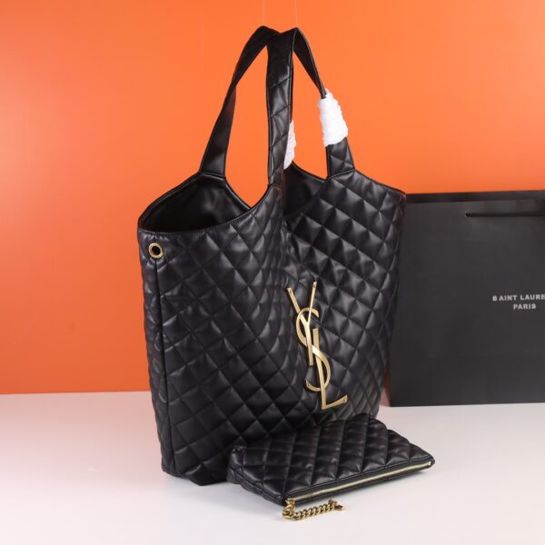 YSL Casual Style Lambskin Blended Fabrics - Image 8