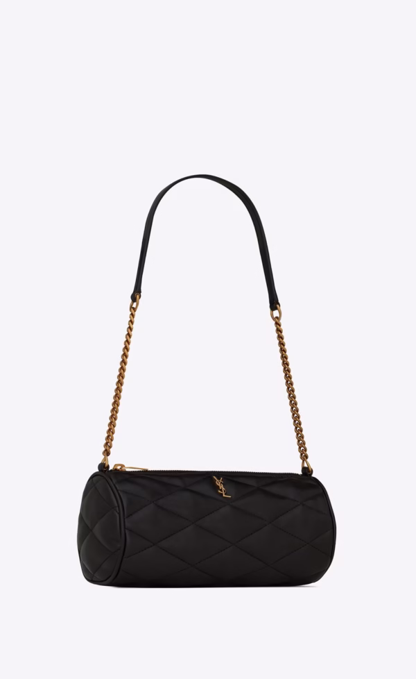 YSL Small Tube Bag in Quilted Lambskin