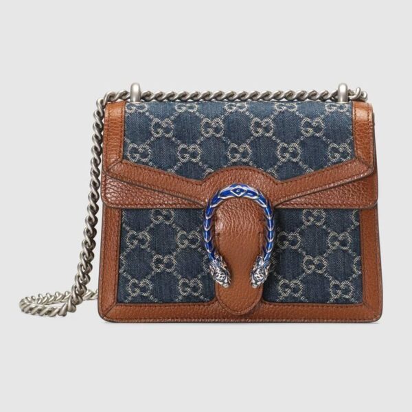 GG Denim Dionysus Mini Bag For Women
