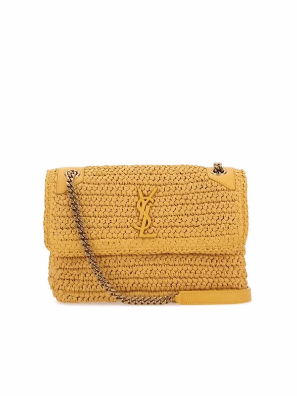 YSL Niki Medium Chain Bag In Leather