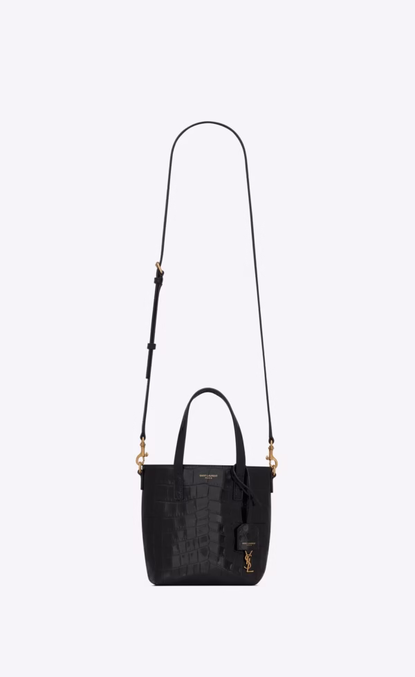 YSL Mini Bag In Crocodile Leather - Image 5