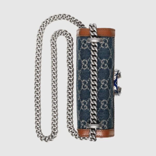GG Denim Dionysus Mini Bag For Women - Image 9