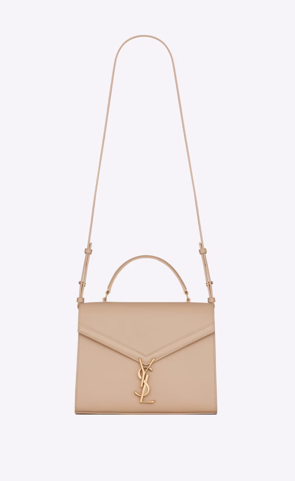 YSL Medium Top Handle Bag in Leather - Image 4