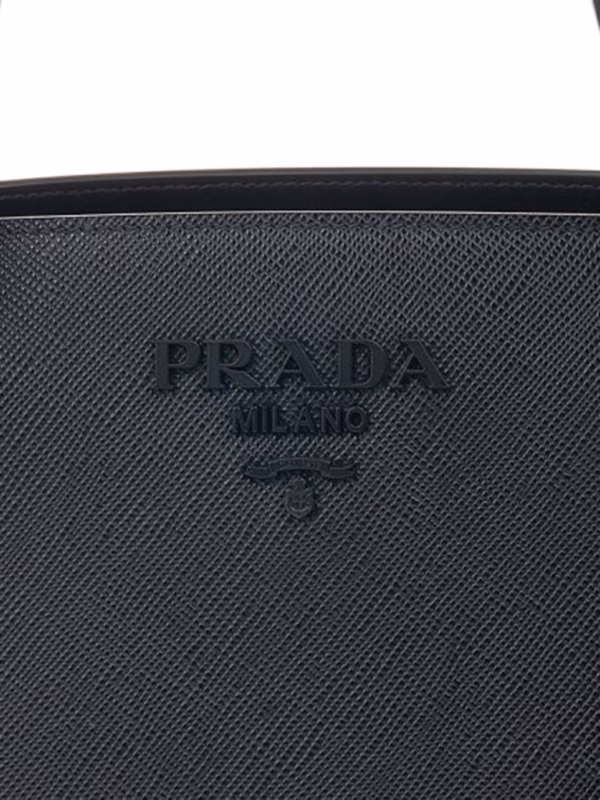 Prada Monochrome Medium Saffiano Bag - Image 5