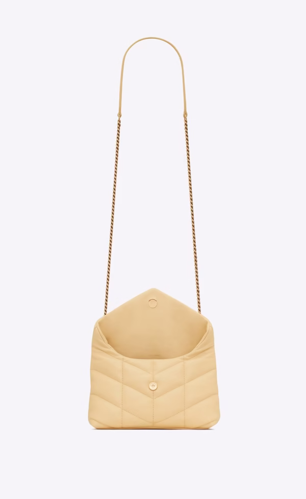 YSL Puffer Bag in Quilted Lambskin - Image 2